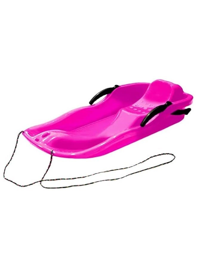 Portable Snow Sleds for Kids Adult Beetle Shaped Round Sand Slider Board Anti-Skid Outdoor Skiing Board Gift - Image 1